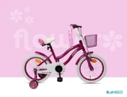 Amigo Flower Meisjesfiets - Kinderfiets 16 Inch - Paars -Volare Shop 1200x920 19