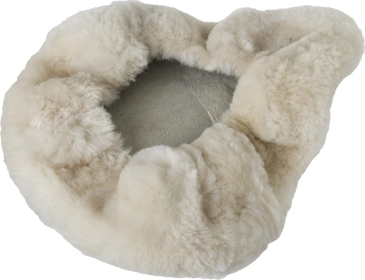 Fastrider Schapenvacht Zadelhoes - Wit 5 Fastrider Schapenvacht Zadelhoes - Wit - Afbeelding 3