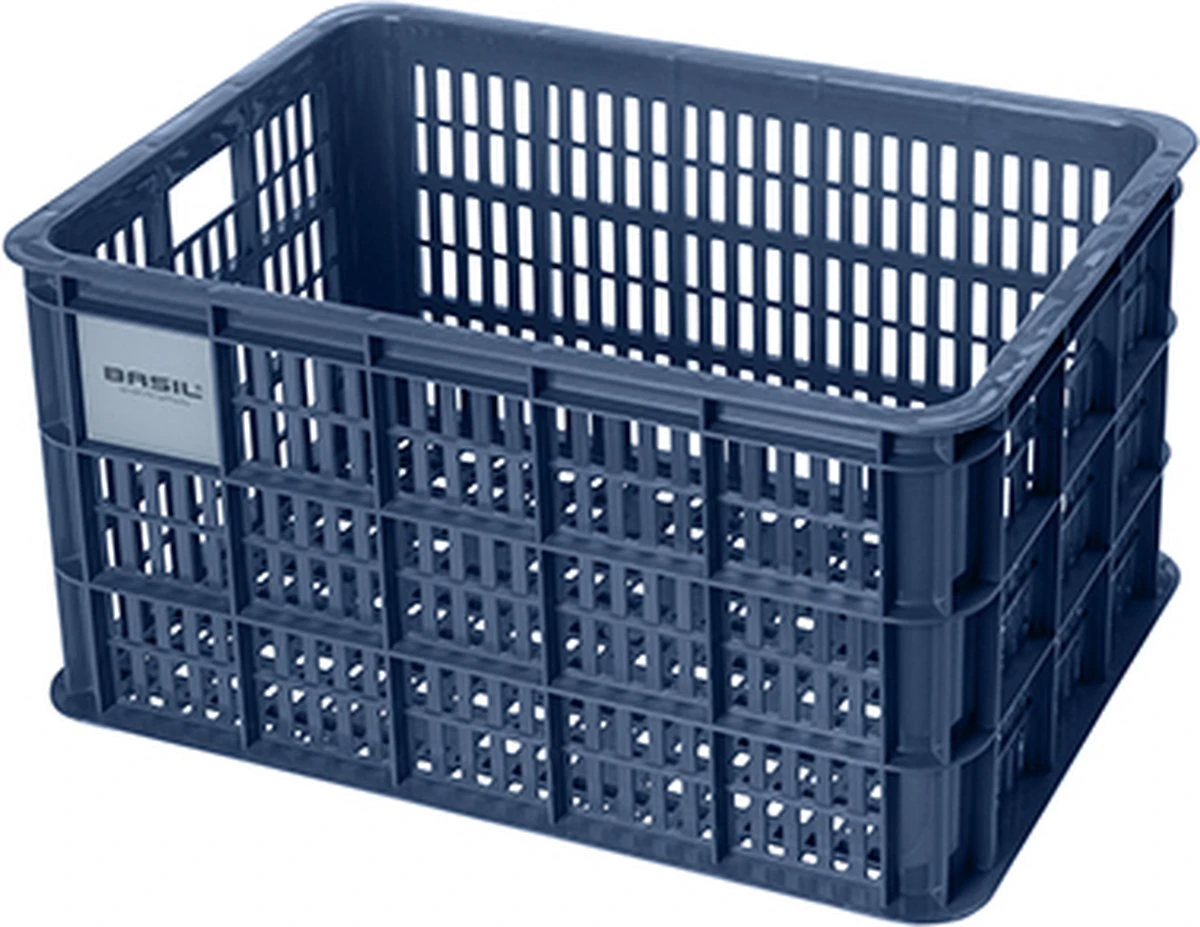Basil Fietskrat L - Groot - 40 Liter - Blauw 3 Basil Fietskrat L - Groot - 40 Liter - Blauw
