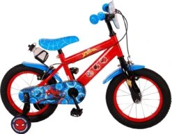 Volare Shop 12 Spider-Man Kinderfiets - Jongens - 14 Inch - Rood/Blauw - Twee Handremmen