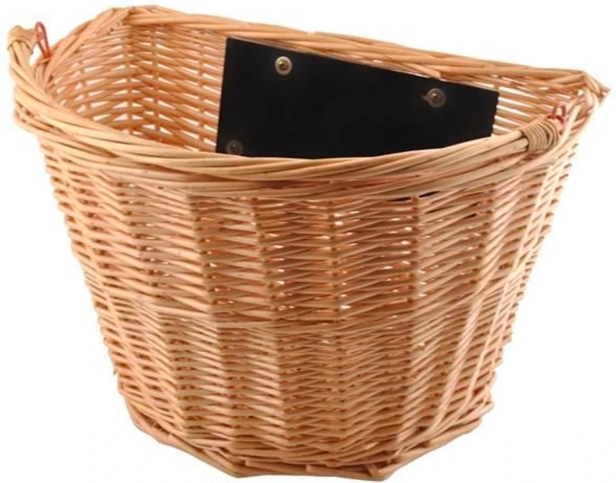 YUNICS Fietsmand - Rieten Fietsmand - Makkelijk Klik Systeem - 20 Liter - Beige 3 YUNICS Fietsmand - Rieten Fietsmand - Makkelijk Klik Systeem - 20 Liter - Beige