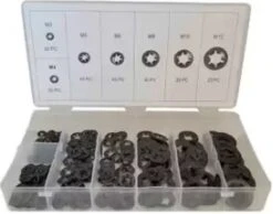 Weber Tools Assortiment Starlock Borgringen 260 Dlg.-Borgring Sluitring Assortiment