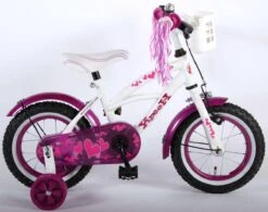 Volare Heart Cruiser Kinderfiets - Meisjes - 12 Inch - Wit Paars -Volare Shop 1200x948 3