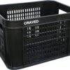 Craved Fietskrat - 30 Liter - Zwart - Inclusief Bevestigingsmateriaal 1 Craved Fietskrat - 30 Liter - Zwart - Inclusief Bevestigingsmateriaal -Volare Shop 1200x967