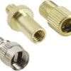 Merkloos Set Van 2x Stuks Verloopnippel Voor Fietsventiel - 3-delig - Oa Frans Ventiel Verloopstukje/opzetstukje -Volare Shop 1200x986 4