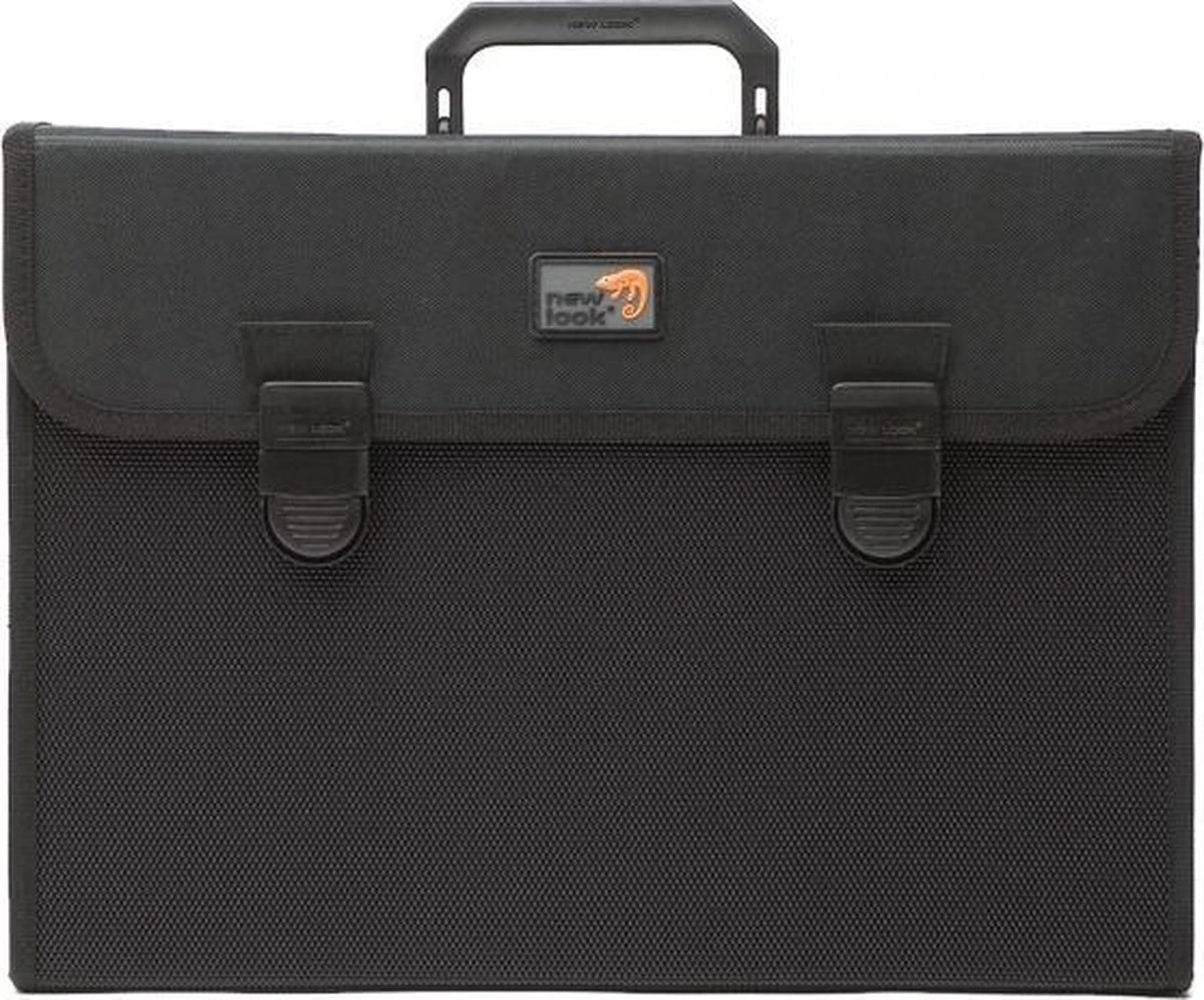 New Looxs Basic Enkele Fietstas - 20 Liter - Zwart 4 New Looxs Basic Enkele Fietstas - 20 Liter - Zwart - Afbeelding 2