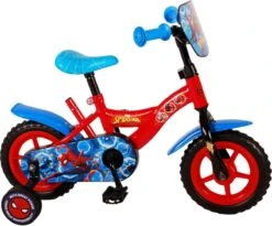 Marvel Spider-Man Kinderfiets - Jongens - 10 Inch - Rood/Blauw - Doortrapper -Volare Shop 1200x998 3