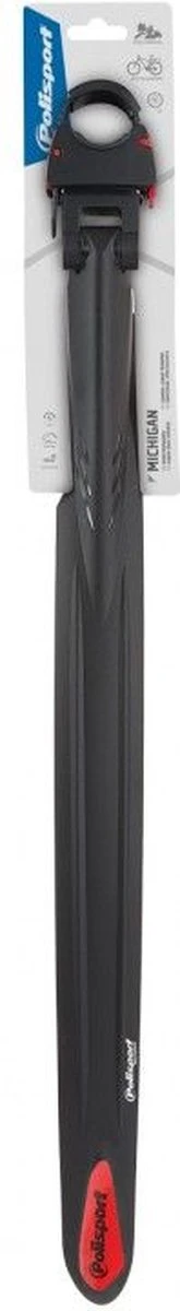 Polisport Michigan Achterspatbord - 26/27.5/29 Inch - Zwart 7 Polisport Michigan Achterspatbord - 26/27.5/29 Inch - Zwart - Afbeelding 5