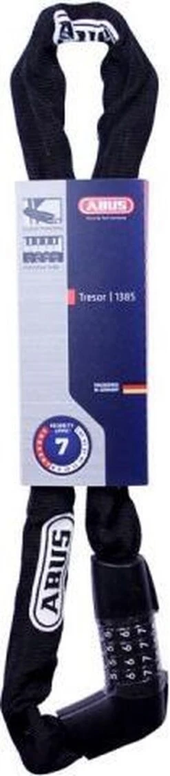 Abus - Kettingslot - Tresor 1385/85 - Zwart -Volare Shop 263x1200