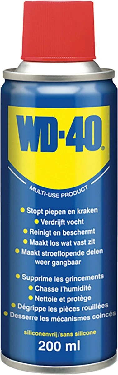 WD-40® Multi-Use Product Classic - 200ml - Multispray - Smeermiddel, Ontvetter En Anti-Corrosie 8 WD-40® Multi-Use Product Classic - 200ml - Multispray - Smeermiddel, Ontvetter En Anti-Corrosie - Afbeelding 6