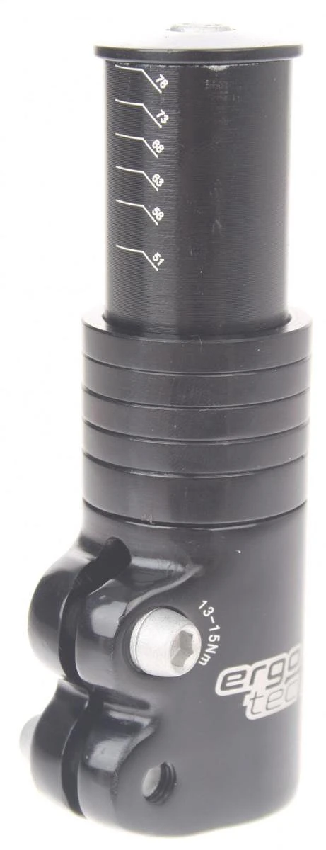 Stuurdeel Humpert Ahead Adapter 286 117mm Zwart - ZWART 4 Stuurdeel Humpert Ahead Adapter 286 117mm Zwart - ZWART - Afbeelding 2