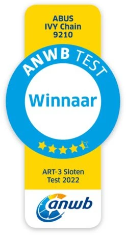 ABUS Ivy 9210 Kettingslot - ART3 - 110 Cm - Winnaar ANWB Slotentest 2022 -Volare Shop 645x1200 1