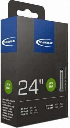 Schwalbe Binnenband 24 X 3/4 / 1 1/8 (20/28-540/541) Av 9a 40 Mm -Volare Shop 658x1200
