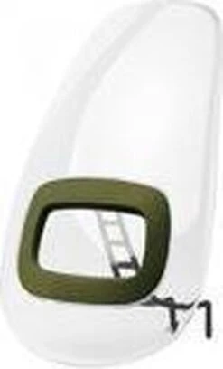 Bobike Windscherm ONE+ - Olive Green -Volare Shop 727x1200 1