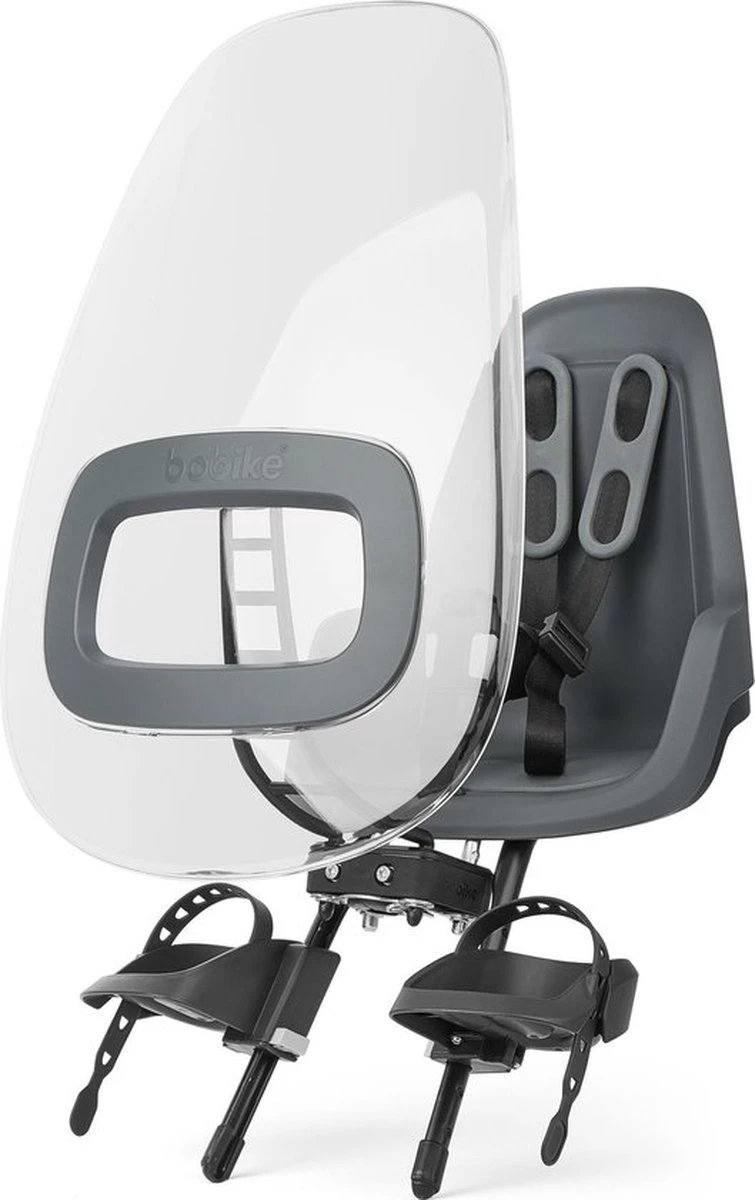 Bobike Windscherm ONE+ - Urban Grey 20 Bobike Windscherm ONE+ - Urban Grey - Afbeelding 18