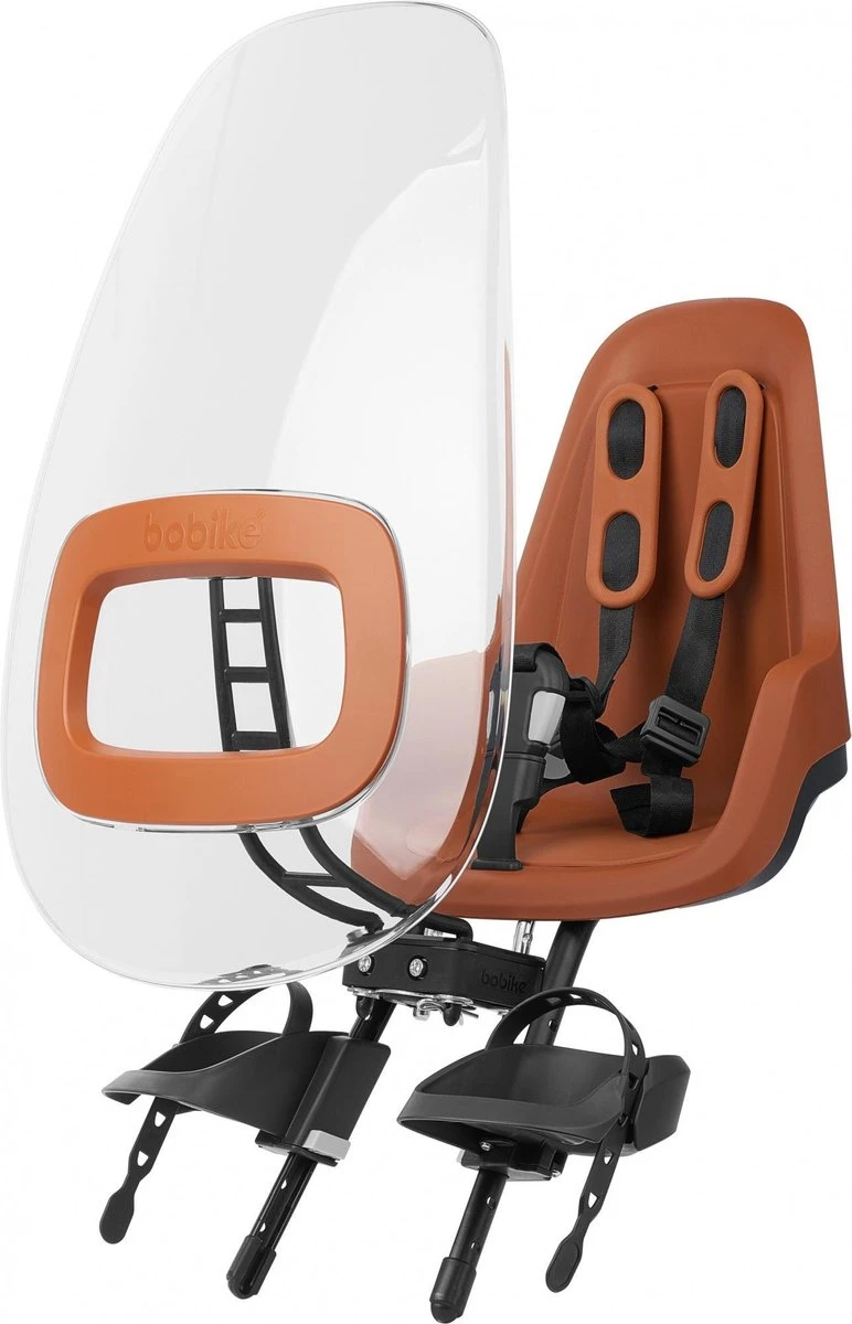 Bobike Windscherm ONE+ - Chocolate Brown 4 Bobike Windscherm ONE+ - Chocolate Brown - Afbeelding 2