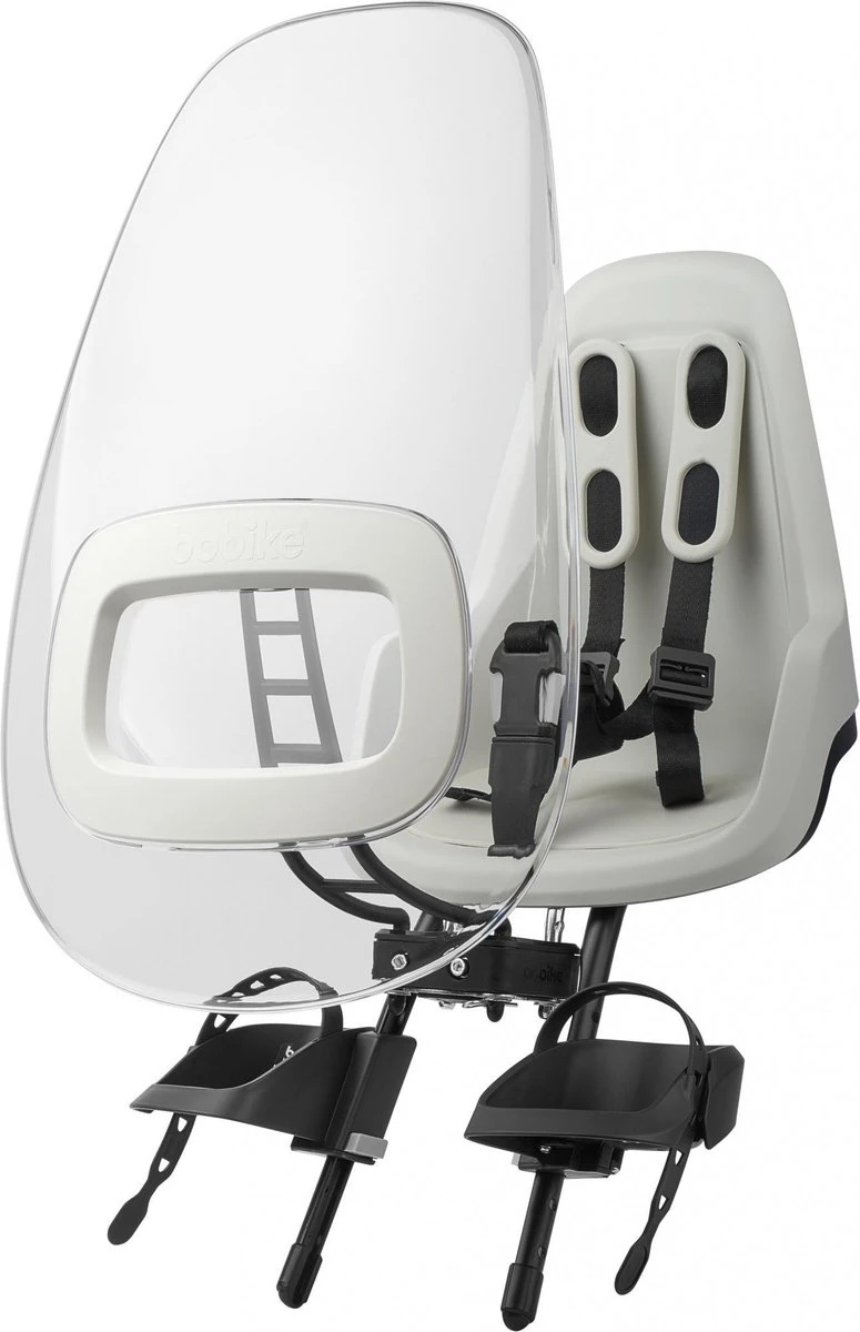 Bobike Windscherm ONE+ - Urban Grey 4 Bobike Windscherm ONE+ - Urban Grey - Afbeelding 2