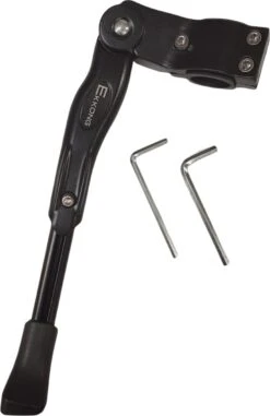 Alternative view of Ekkong - Fietsstandaard Enkel 26 Cm Zijstandaard Aluminium Roestvrij Fiets Mountainbikes Makkelijk - Mountainbike Standaard Universeel - MTB Kickstand