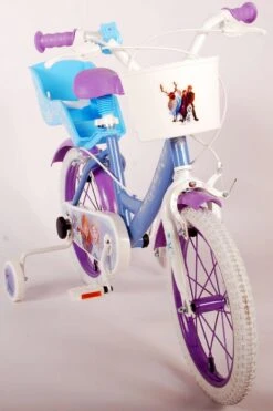 Disney Frozen 2 Kinderfiets - Meisjes - 16 Inch - Blauw - Twee Handremmen -Volare Shop 799x1200 3