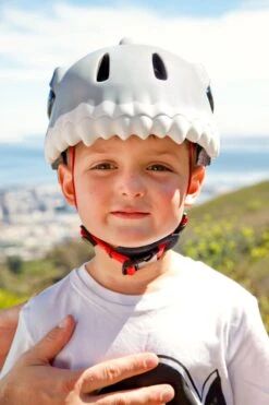 Crazy Safety - Kinderfietshelm - Blauwe Haai - S/M - 49-55 Cm Verstelbaar -Volare Shop 800x1200 10