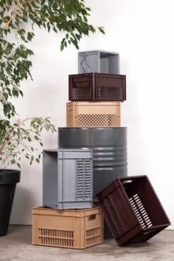 Fastrider Fietskrat Large - Beige - 34L -Volare Shop 801x1200 4