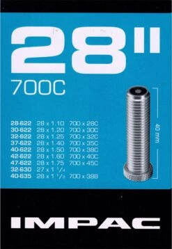Impac Binnenband 28 Inch (28/47-622-635) Av 40 Mm -Volare Shop 828x1200