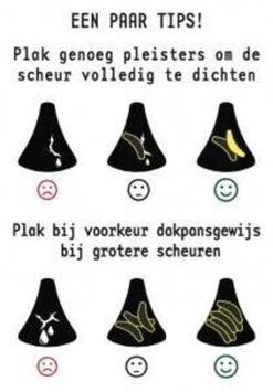 Alternative view of Fiets Zadelpleisters Transparant Zadelplakker 3 Stuks