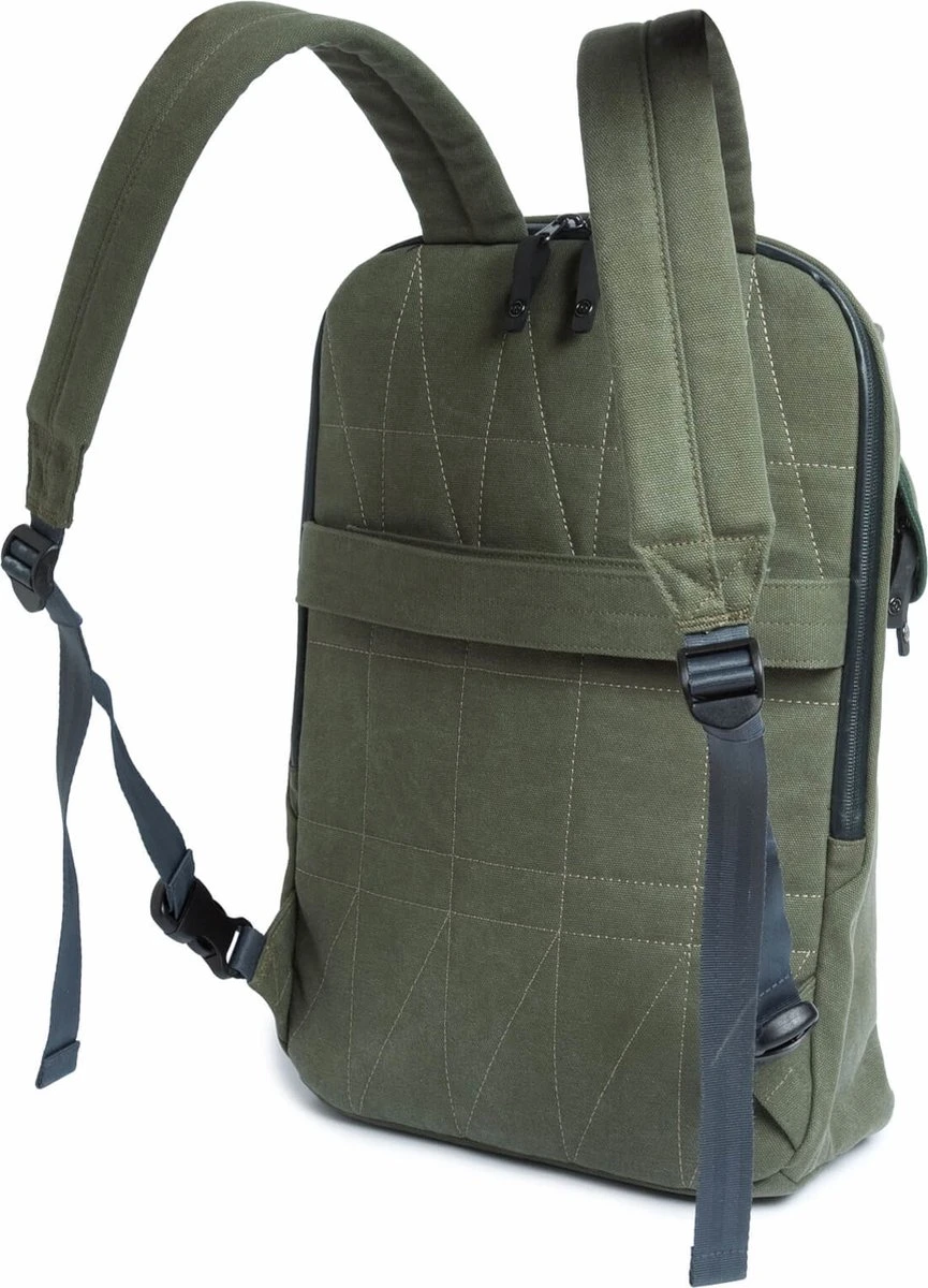 Cortina Durban Backpack/Rugtas - Enkele Fietstas - 18 Liter - Army Green/Groen - Dames/Heren 6 Cortina Durban Backpack/Rugtas - Enkele Fietstas - 18 Liter - Army Green/Groen - Dames/Heren - Afbeelding 4