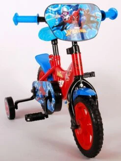 Marvel Spider-Man Kinderfiets - Jongens - 10 Inch - Rood/Blauw - Doortrapper -Volare Shop 902x1200 3