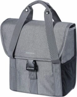 Basil GO Dubbele Fietstas - Zwart - 16 Liter -Volare Shop 957x1200