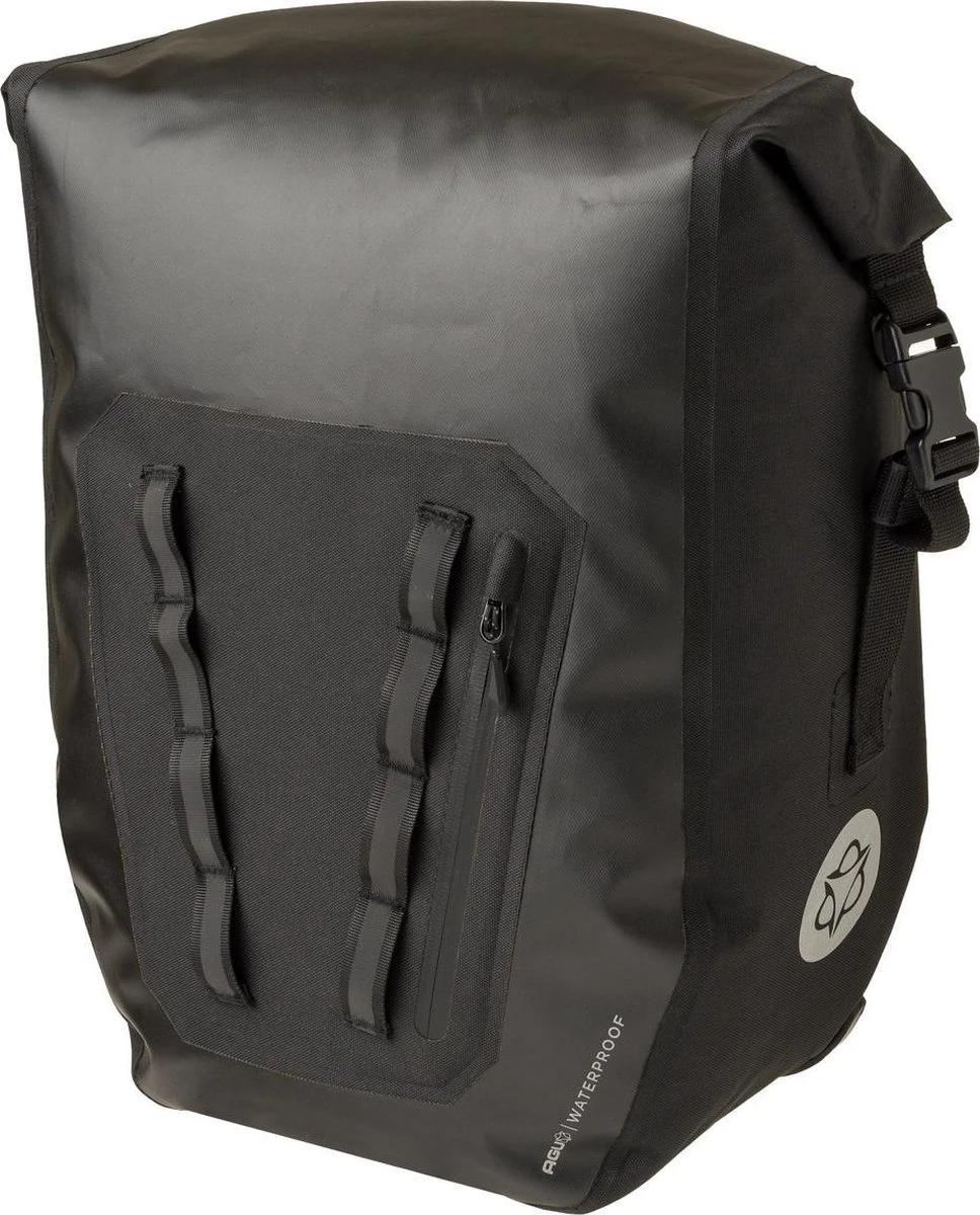 AGU Tech Enkele Fietstas Shelter - Zwart - 21 L - Waterdicht - KLICKfix Module Rail 3 AGU Tech Enkele Fietstas Shelter - Zwart - 21 L - Waterdicht - KLICKfix Module Rail